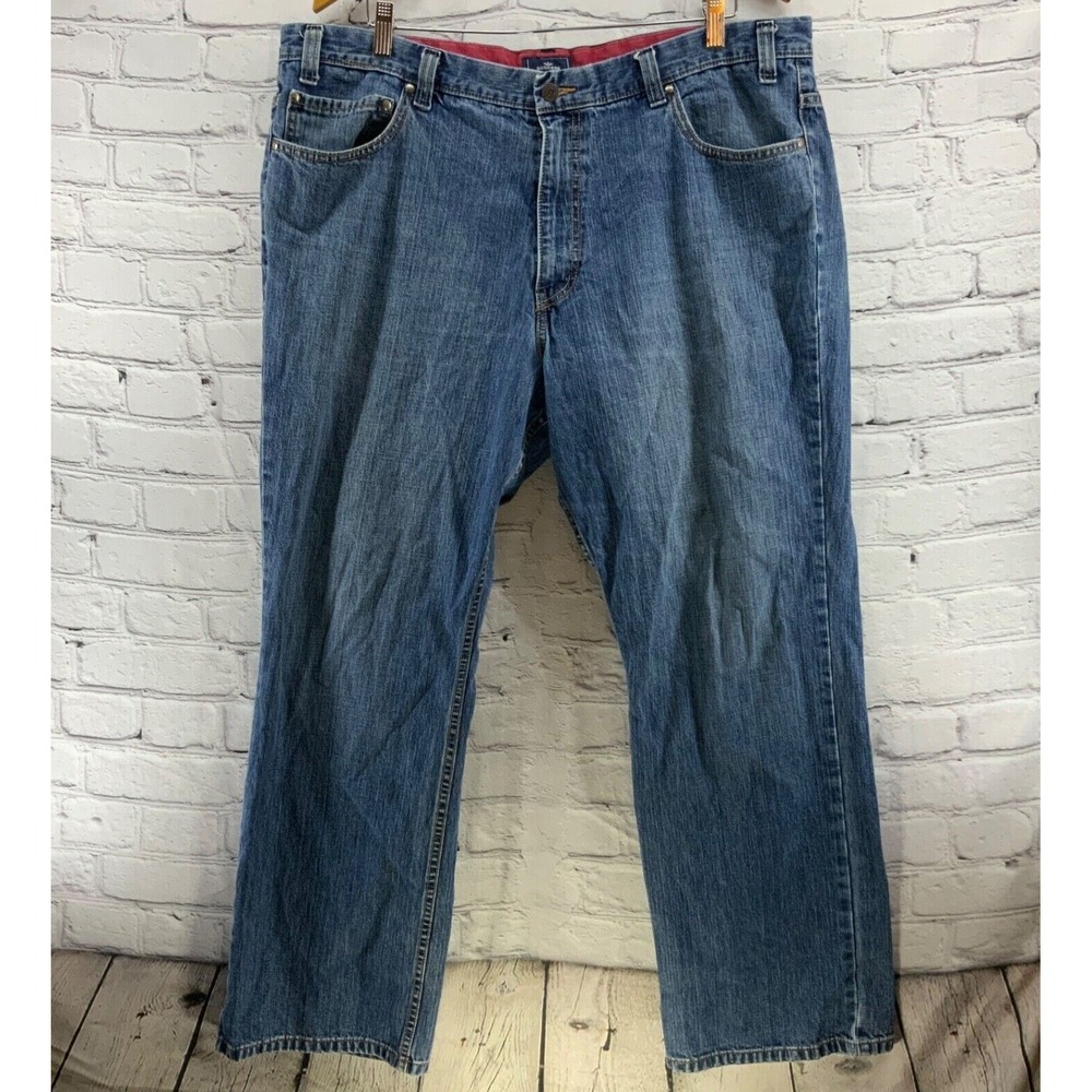 Dockers Jeans Mens Sz‎ 42X30 Blue Denim 100% Cotton